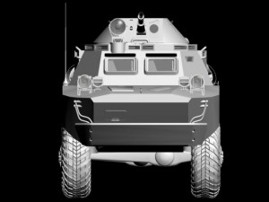 brdm2 3Dモデル