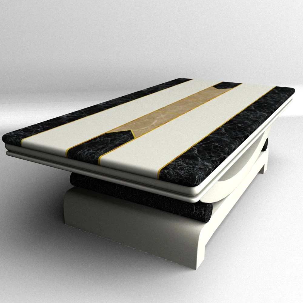 marble table 3D Model .c4d .max .obj .3ds .fbx .stl .blend