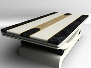 marble table Model 3D