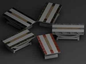 marble table 3D Модель