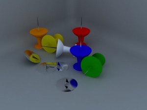 pushpin Model 3D