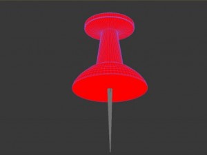 pushpin 3D Model