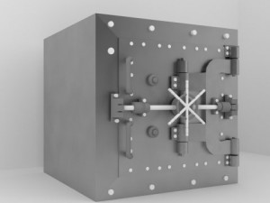 safe closed 3D Model