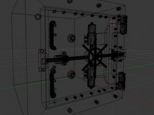 safe closed 3D 모델