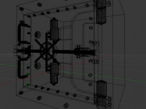 safe closed 3D 모델