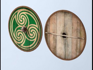 viking shield 3D Model
