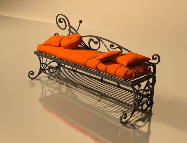 sofa Model 3D .c4d .max .obj .3ds .fbx .stl .blend 
