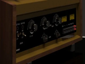old recorder 3D Model
