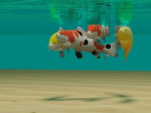 koi fish 3D Модель