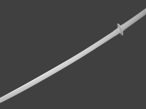 katana Model 3D