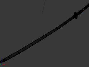 katana Model 3D