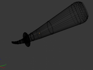 katana Model 3D