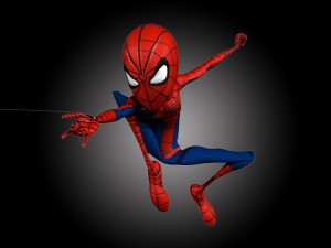 spider boy 3D 模型