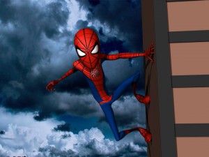 spider boy 3Dモデル