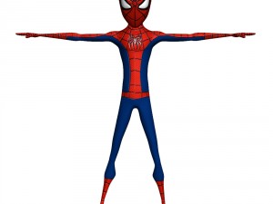 spider boy 3Dモデル