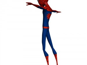 spider boy 3Dモデル