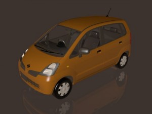 nissan moco Modello 3D