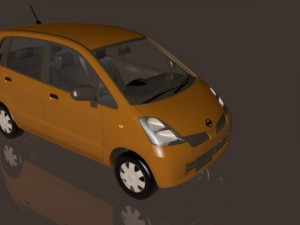 nissan moco 3D Model