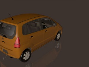 nissan moco 3D Model