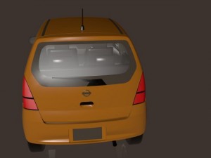 nissan moco 3D Model
