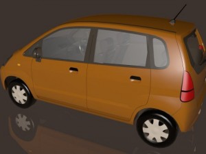 nissan moco 3D Model