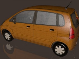nissan moco 3D Model