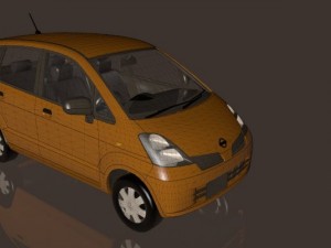 nissan moco 3D Model