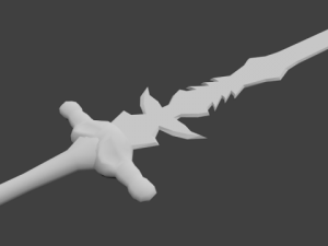 doom sword 3D Model