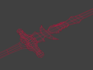 doom sword 3D Model