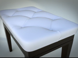 钢琴凳 3D 模型