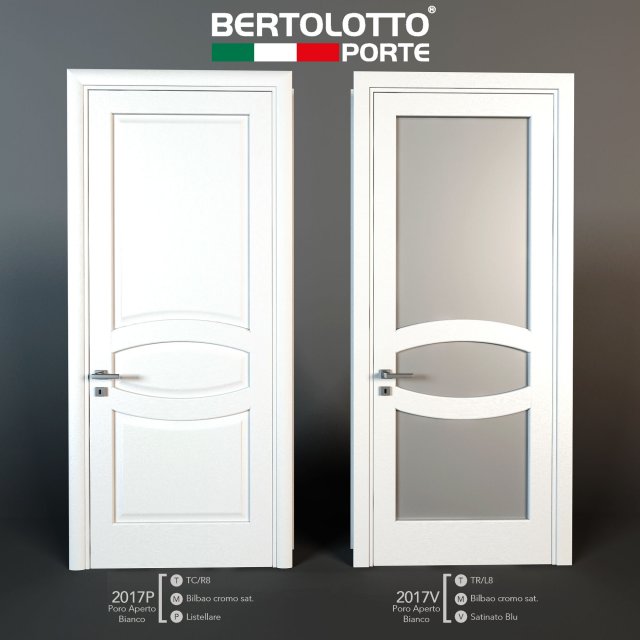 doorbertolotto2017p 3D Model .c4d .max .obj .3ds .fbx .stl .blend 