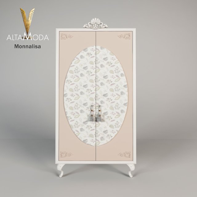 wardrobealtamodamonnalisa 100x60x220 3D 模型 .c4d .max .obj .3ds .fbx .stl .blend 