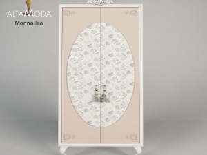 wardrobealtamodamonnalisa 100x60x220 Modello 3D