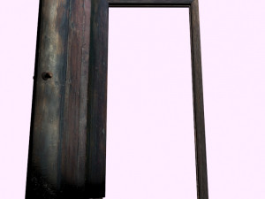 old door 1 3D Модель