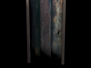 old door 1 3D Модель