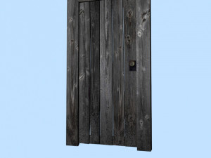 old door 3 3D Model