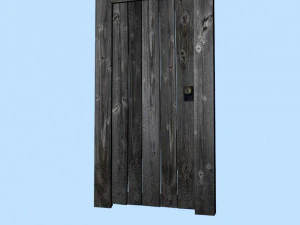 old door 3 3D Model