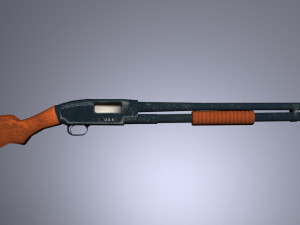 winchester 12 Model 3D
