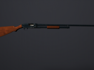 winchester 12 Model 3D