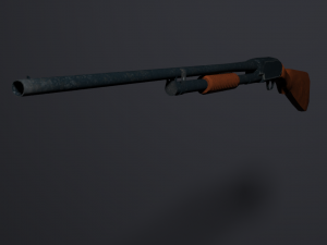 winchester 12 Model 3D