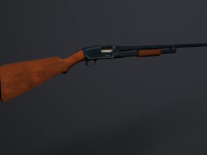 winchester 12 Model 3D