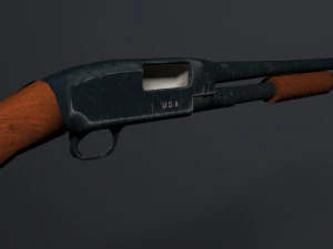 winchester 12 3D Model