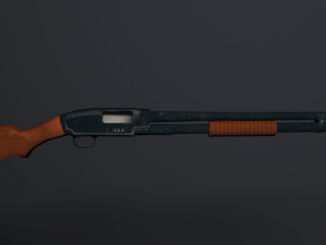 winchester 12 Model 3D