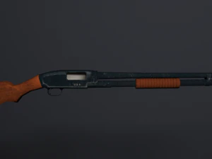 winchester 12 3D Model