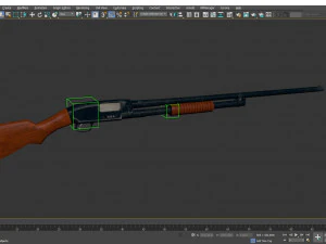winchester 12 3D Model