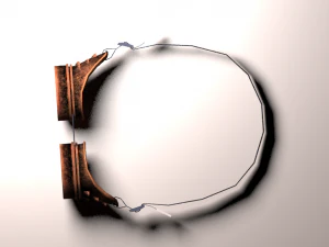 steampunk glasses 3D Model