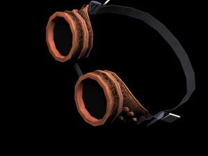 steampunk glasses 3D Model