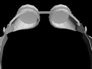 steampunk glasses 3D Model