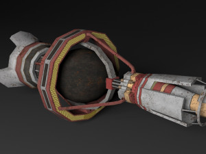 spaceship001 3D Model