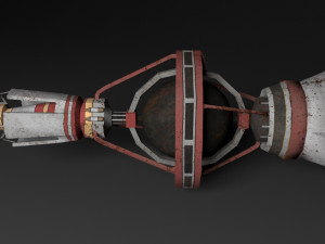 spaceship001 3D Model